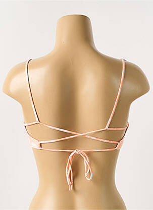 Sutien de costum de baie elasticitate portocalie SANS MARQUE femeie