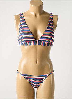 Costum de baie din două piese elasticitate sutiene albastru RIP CURL femeie