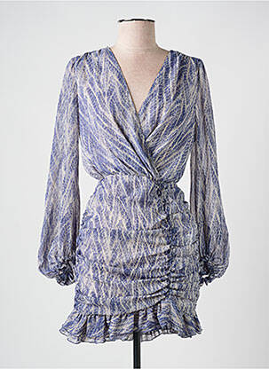 Rochie scurtă albastru ZARA femeie