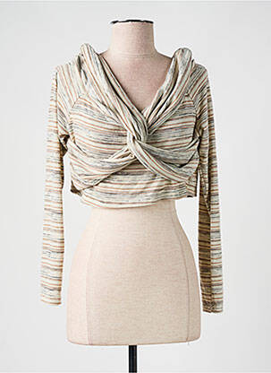 Pulover bej FOREVER 21 femeie