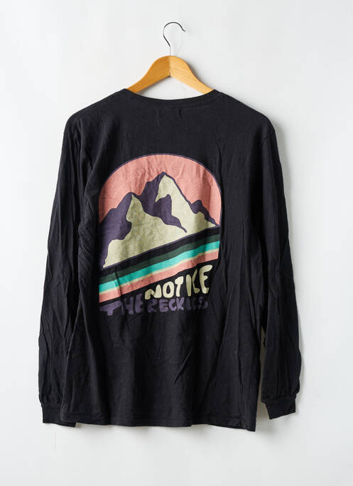 Tricou negru SANS MARQUE bărbat