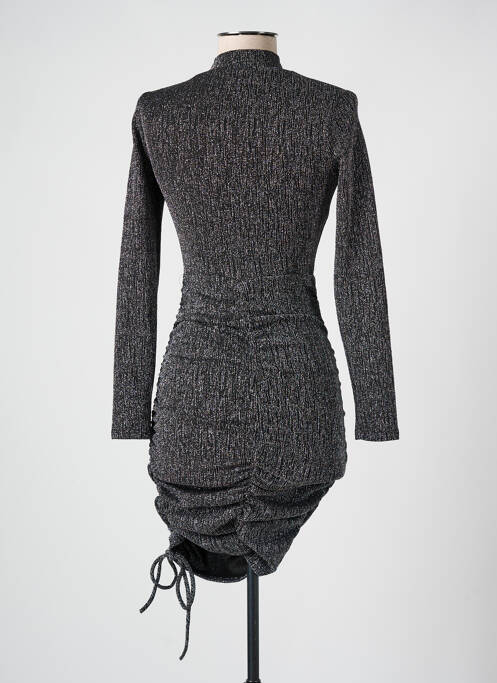 Rochie scurtă argintiu THE LABEL EDITION femeie