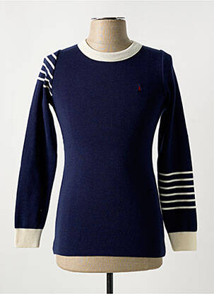 Pulover albastru MAISON FT bărbat