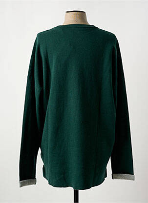 Pulover guler rotund mâneci lungi verde SCOTCH & SODA bărbat