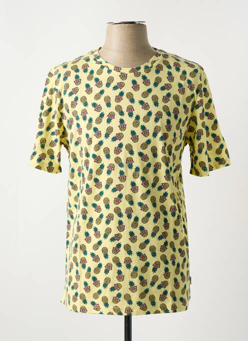 Tricou galben JACK & JONES bărbat