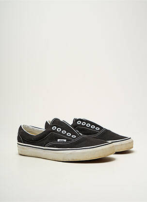Slip-on-uri vârf rotund toc plat până la 3 cm negru VANS femeie