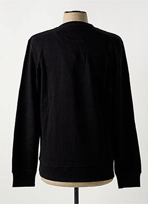 Hanorac serigrafie flockată mâneci lungi negru JACK & JONES bărbat