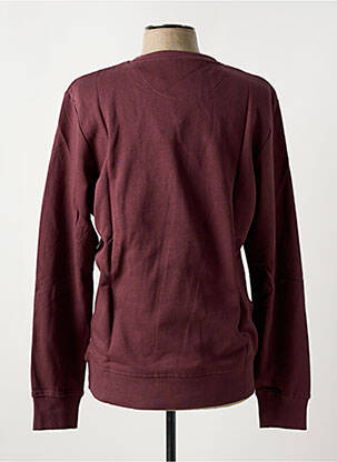 Hanorac serigrafie flockată mâneci lungi violet JACK & JONES bărbat