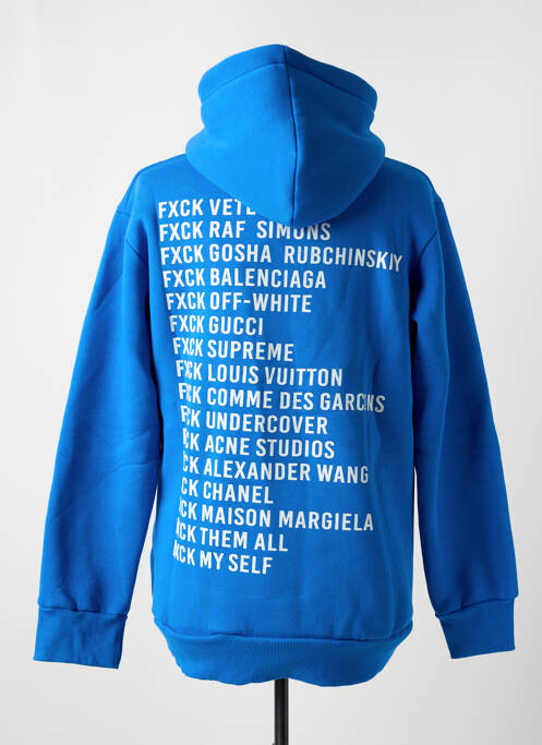 Hanorac cu glugă albastru AARHON bărbat