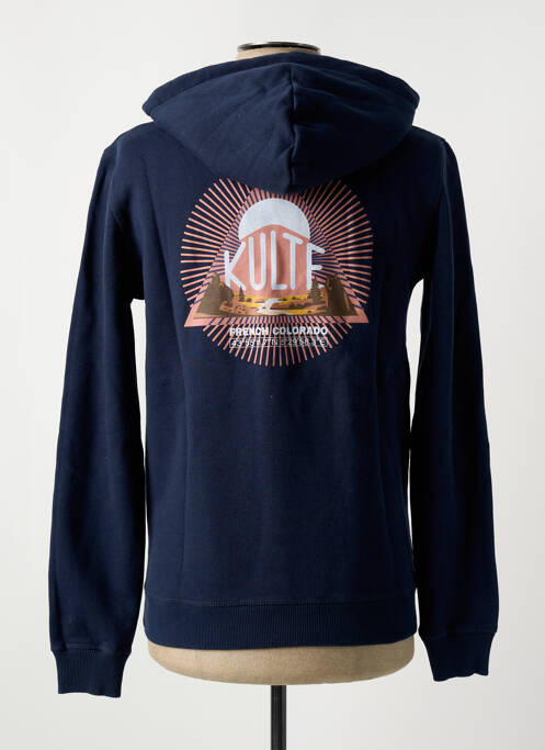 Hanorac cu glugă albastru KULTE bărbat