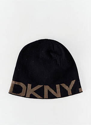 Căciulă țesătură opacă negru DKNY bărbat