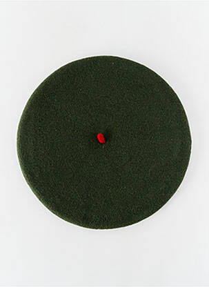 Căciulă formă beret verde LE BERET FRANÇAIS femeie