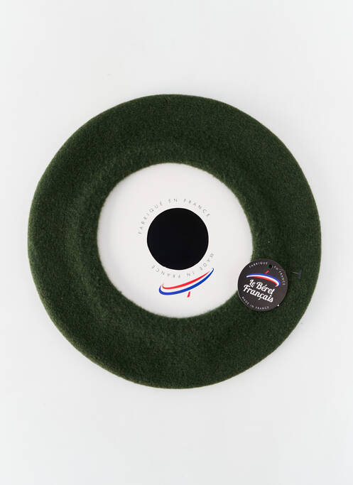 Căciulă formă beret verde LE BERET FRANÇAIS femme
