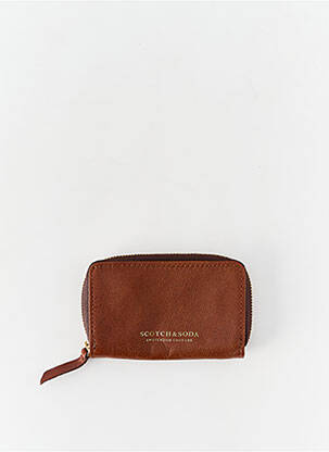 Portofel maro SCOTCH & SODA bărbat
