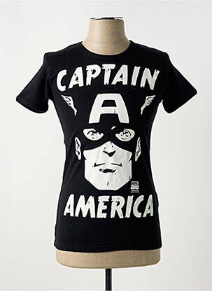 Tricou negru LOGOSHIRT bărbat