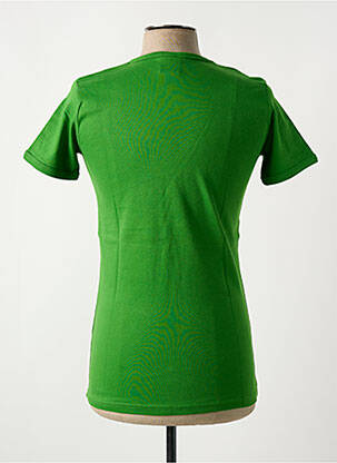 Tricou elasticitate mâneci scurte verde LOGOSHIRT bărbat