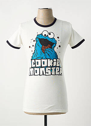 Tricou bej LOGOSHIRT bărbat