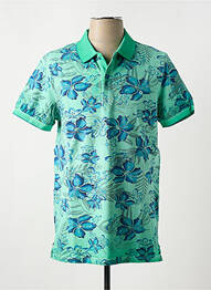 Polo elasticitate mâneci scurte verde SHOCKLY homme