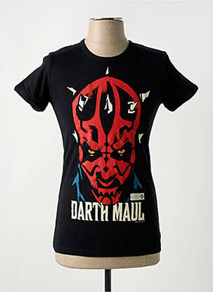 Tricou negru LOGOSHIRT bărbat