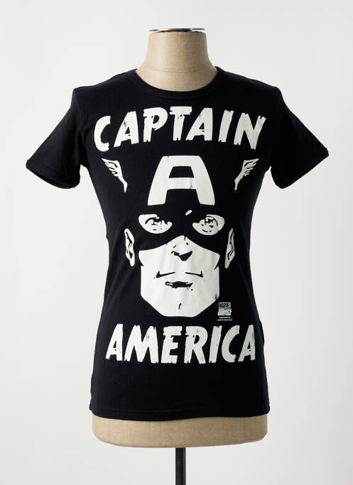 Tricou negru LOGOSHIRT bărbat