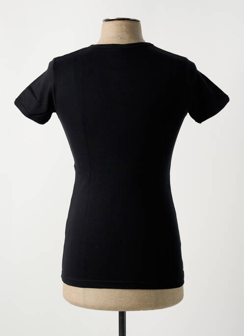 Tricou negru LOGOSHIRT bărbat