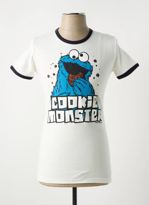 Tricou bej LOGOSHIRT bărbat