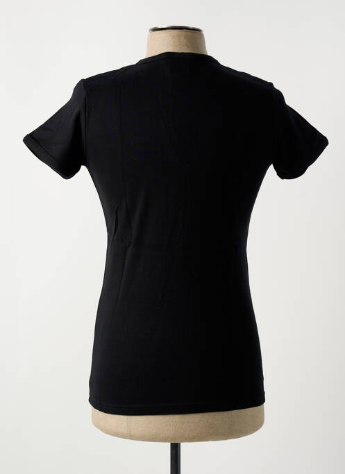 Tricou negru LOGOSHIRT bărbat