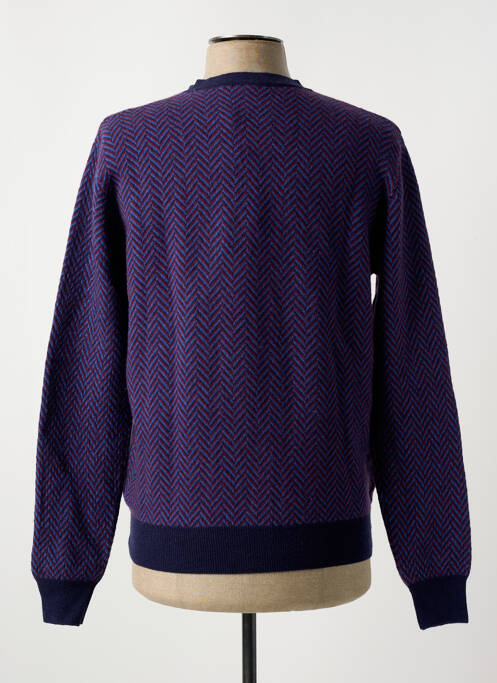 Vestă cu mâneci lungi violet PRIVATI bărbat