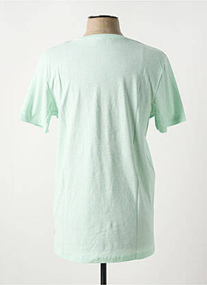 Tricou croială cambrată mâneci scurte verde JACK & JONES bărbat