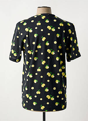 Tricou croială cambrată mâneci scurte negru JACK & JONES bărbat