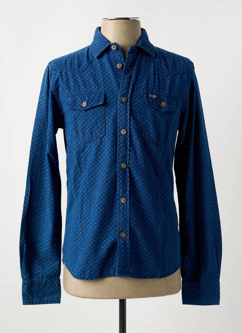 Cămașă cu mâneci lungi albastru PETROL INDUSTRIES bărbat