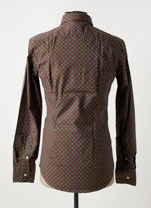 Cămașă cu mâneci lungi maro GMF 965 bărbat