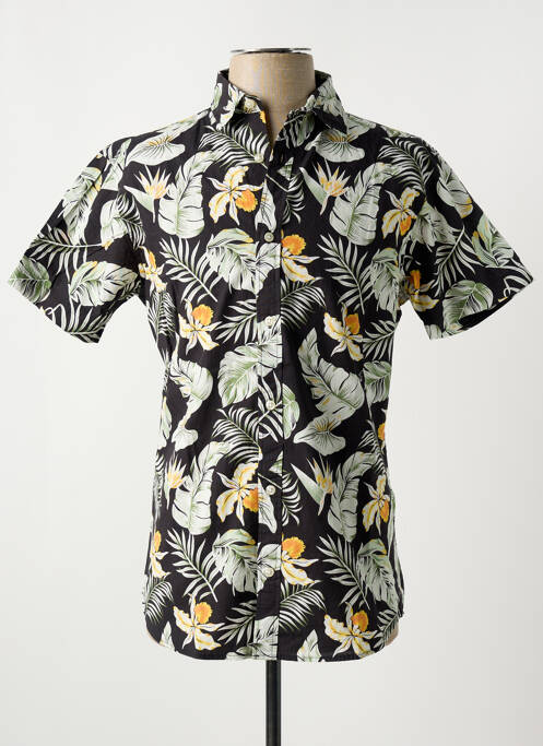 Cămașă cu mâneci scurte negru JACK & JONES bărbat