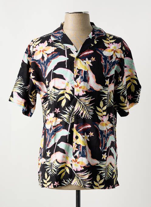 Cămașă cu mâneci scurte negru JACK & JONES bărbat