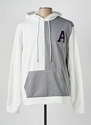 Hanorac cu glugă gri AARHON bărbat