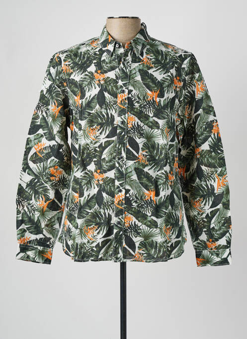 Cămașă cu mâneci lungi verde PETROL INDUSTRIES bărbat