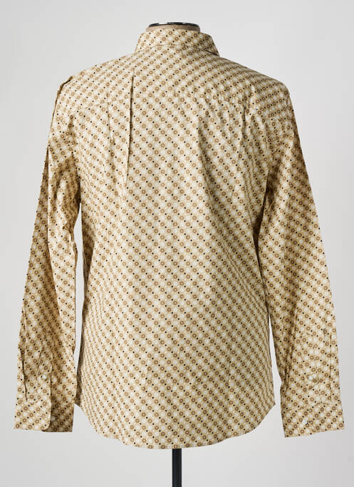 Cămașă cu mâneci lungi bej JACK & JONES bărbat