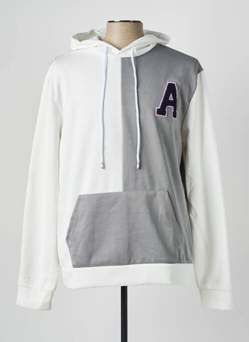 Hanorac cu glugă gri AARHON bărbat