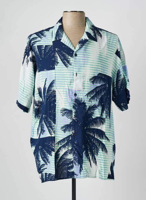 Cămașă cu mâneci scurte albastru JACK & JONES bărbat