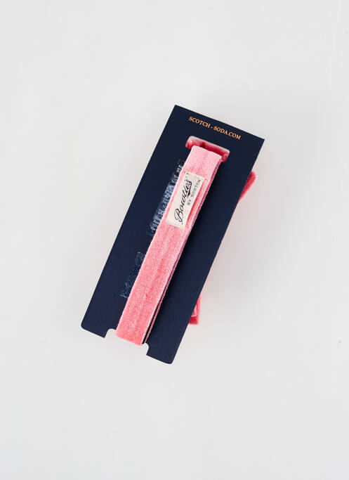 Papion roz SCOTCH & SODA bărbat