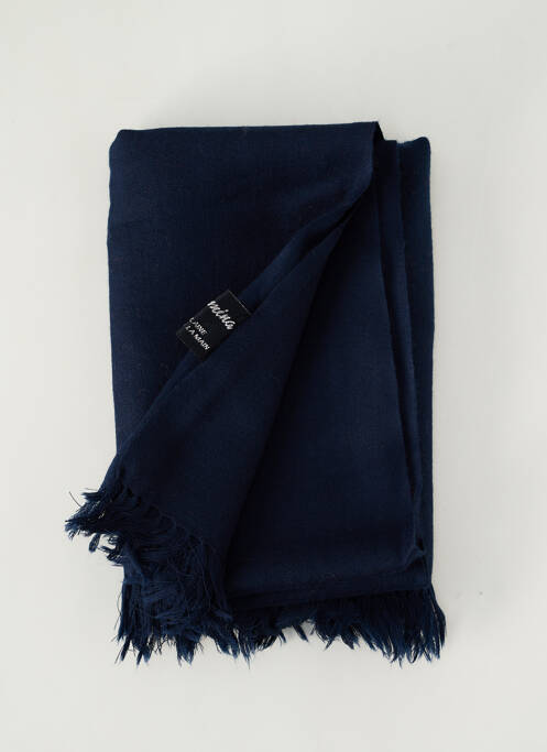 Eșarfă albastru CASHMINA femeie