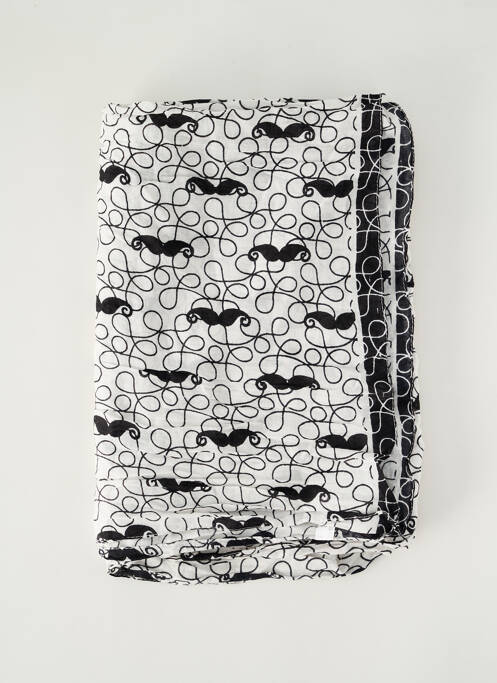 Eșarfă alb PICKY-POO femeie