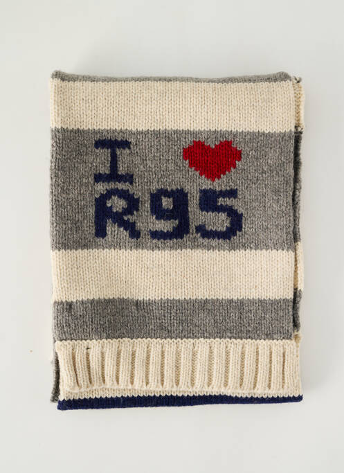 Eșarfă gri R95TH bărbat