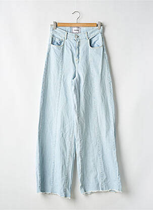 Blugi cu croială evazată albastru IMPREVU femeie