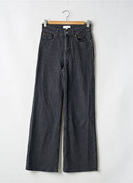 Blugi cu croială dreaptă buzunare negru H&M femme