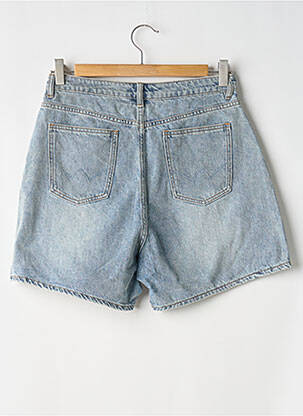 Șort țesătură denim albastru LE TEMPS DES CERISES femeie