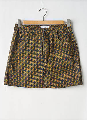 Fustă scurtă maro MANGO femeie