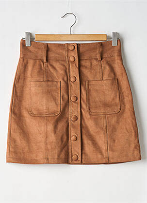 Fustă scurtă maro GARANCE femeie