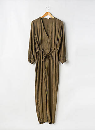 Salopetă-pantalon verde BELAIR femeie