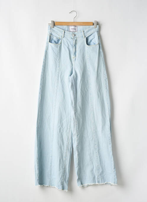 Blugi cu croială evazată albastru IMPREVU femeie